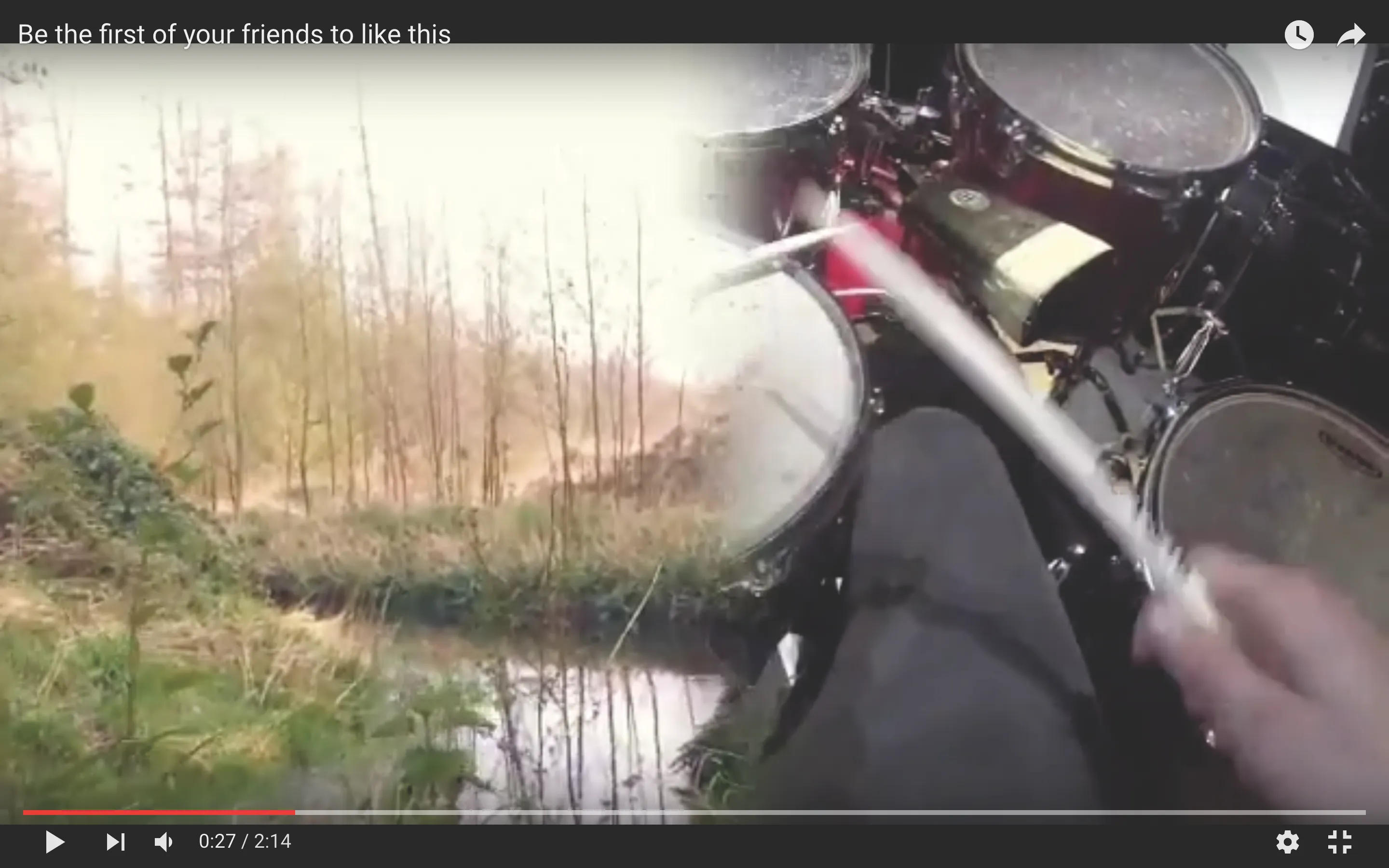 Be the First Person to Like This — word chain from YouTube videos
