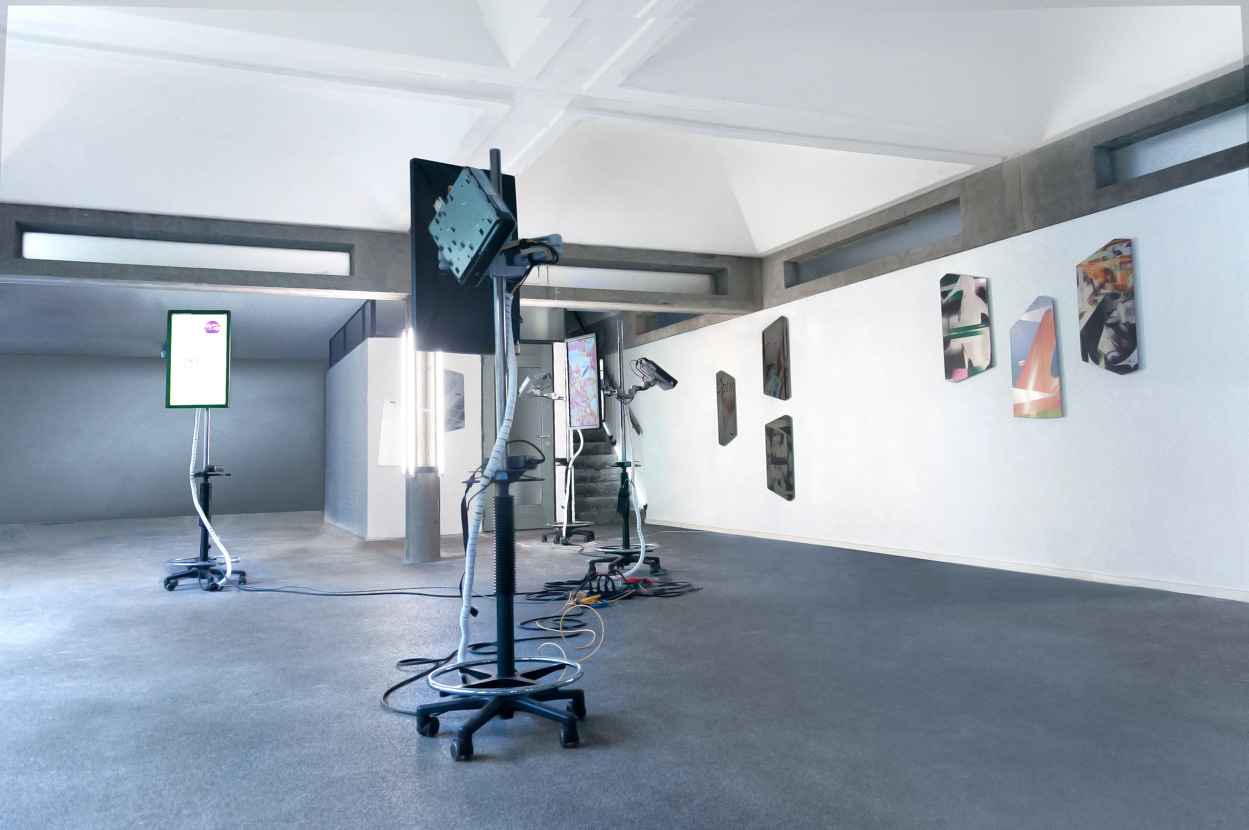 Installation view, cleaned up