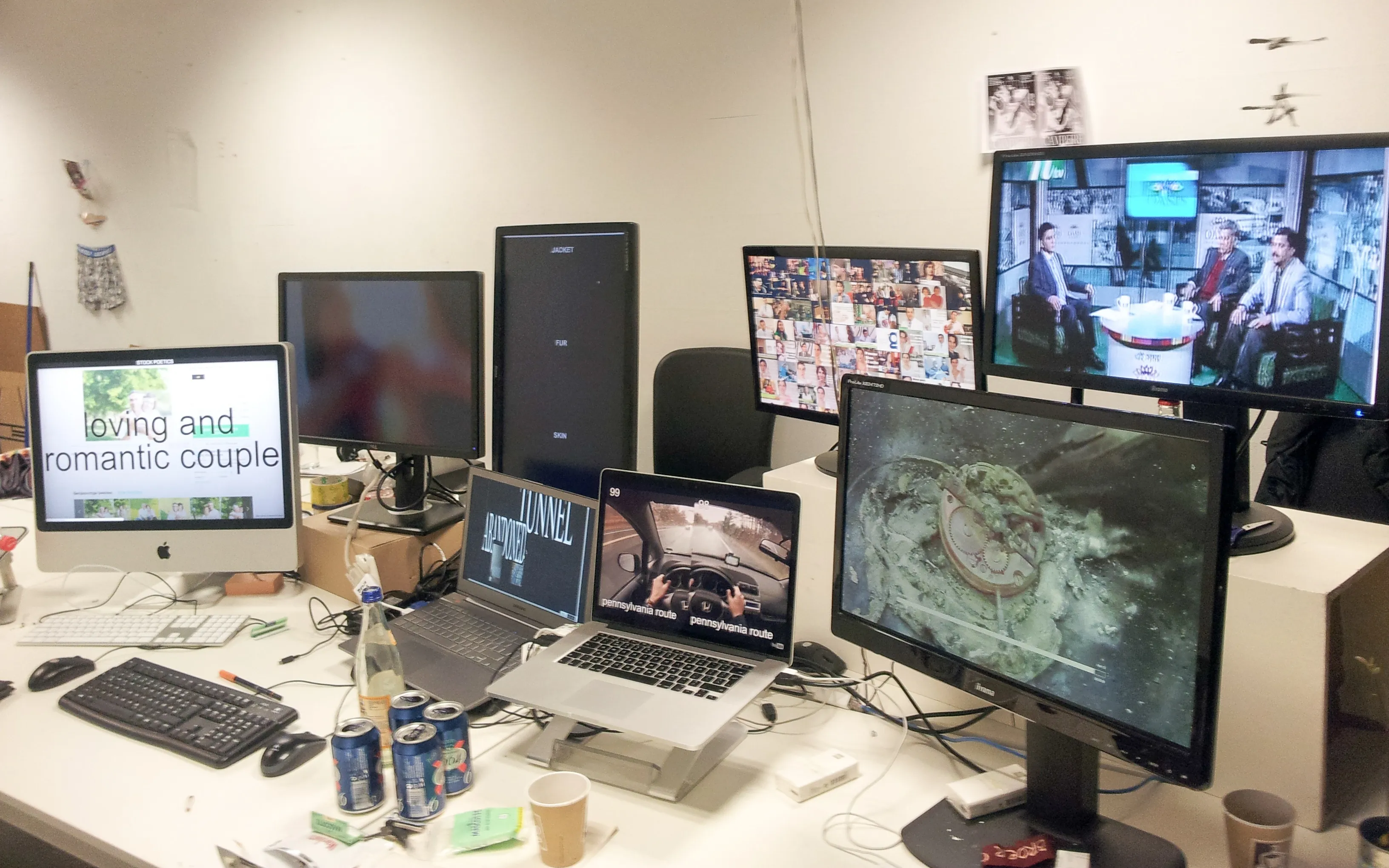 Early experiments with API-driven narratives